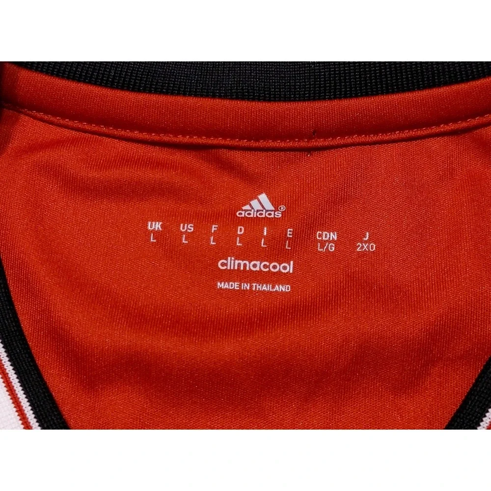 ADIDAS Manchester United Soccer Jersey AC1414 2015-16 Casillero Del Diablo Large